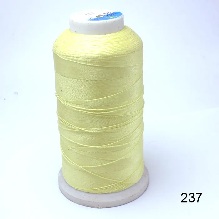 Новинка 250D три высокопрочные полиэфирные швейные нитки/Шелковый светильник швейные нитки/холст кожаный диван ковбойская нить - Цвет: 237