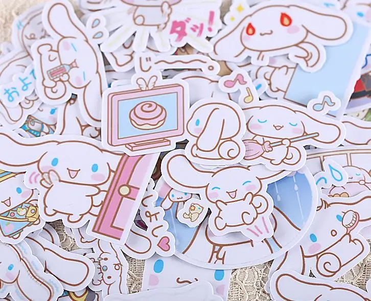40 шт Горячая Распродажа милые самодельные Cinnamoroll наклейки для скрапбукинга Декор этикетка дневник альбом наклейки; классические игрушки подарок