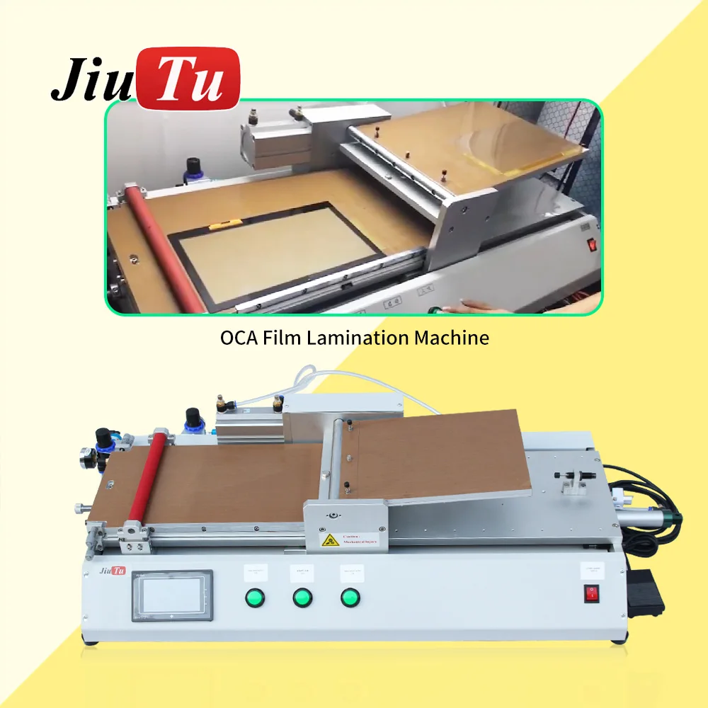 Big Size Film Laminating Machine Built-in Vacuum Pump Universal OCA Film Laminator Multi-purpose Polarizer for LCD