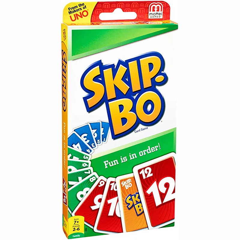

Mattel jeux UNO, cartes de saut BO, multijoueur, de famille, de fte, jouet pour enfants