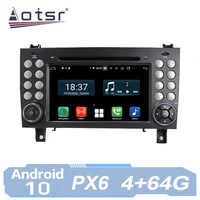 aotsr car radio auto android 10 for mercedes benz slk class r171 slk230 w171 gps navigation ips multimedia player autoradio
