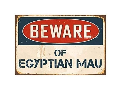 

Beware EEL Metal Tin Signs for Home Bar Garage Fence Yard Office Sign