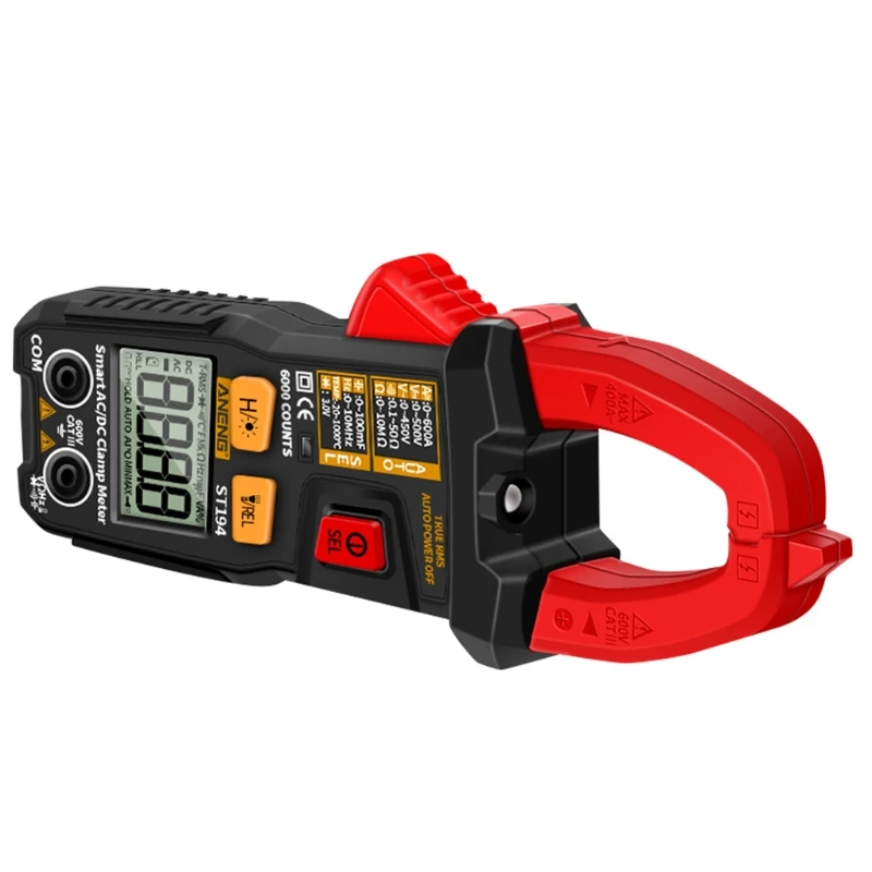 

A-neng ST194 Multimeter Clamp Meter Digital 6000 Count New 28GF
