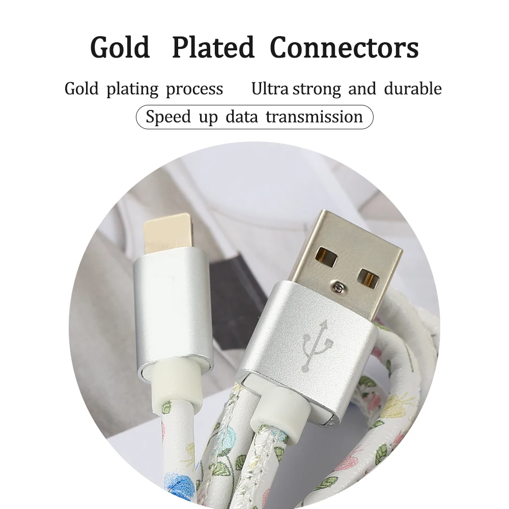 VOXLINK Micro USB кабель Быстрая Зарядка Кабели для мобильных телефонов из