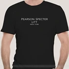 Костюмы, футболка с логотипом Pearson Specter Litt, костюмы с логотипом pearson specter litt, фирма new york firm