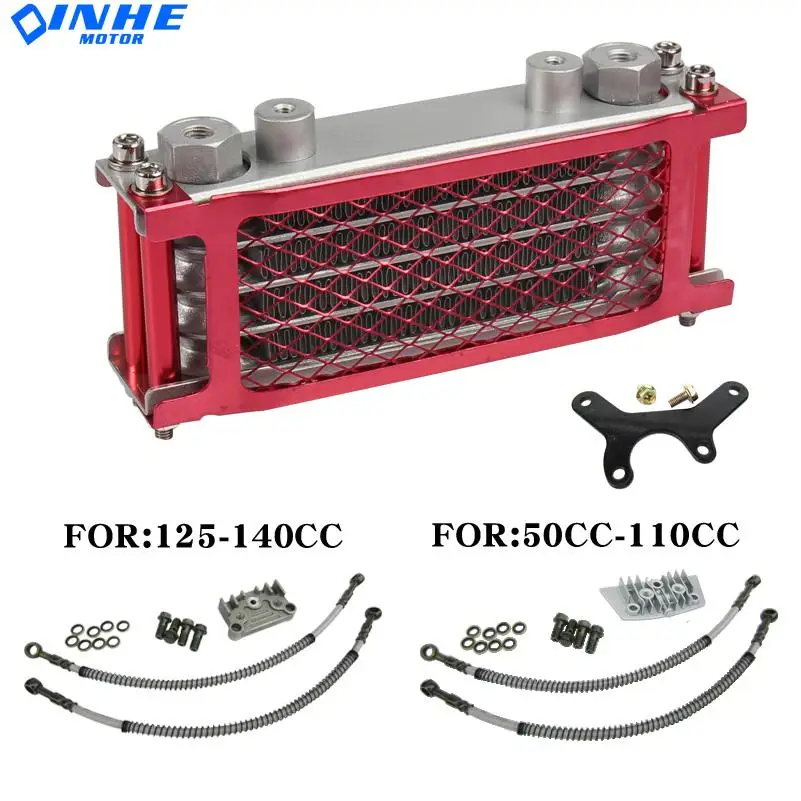 

Радиатор масляного радиатора для горизонтального двигателя 50cc 70cc 90cc 110cc 125cc 140cc Monkey Bike ATV мотоцикла