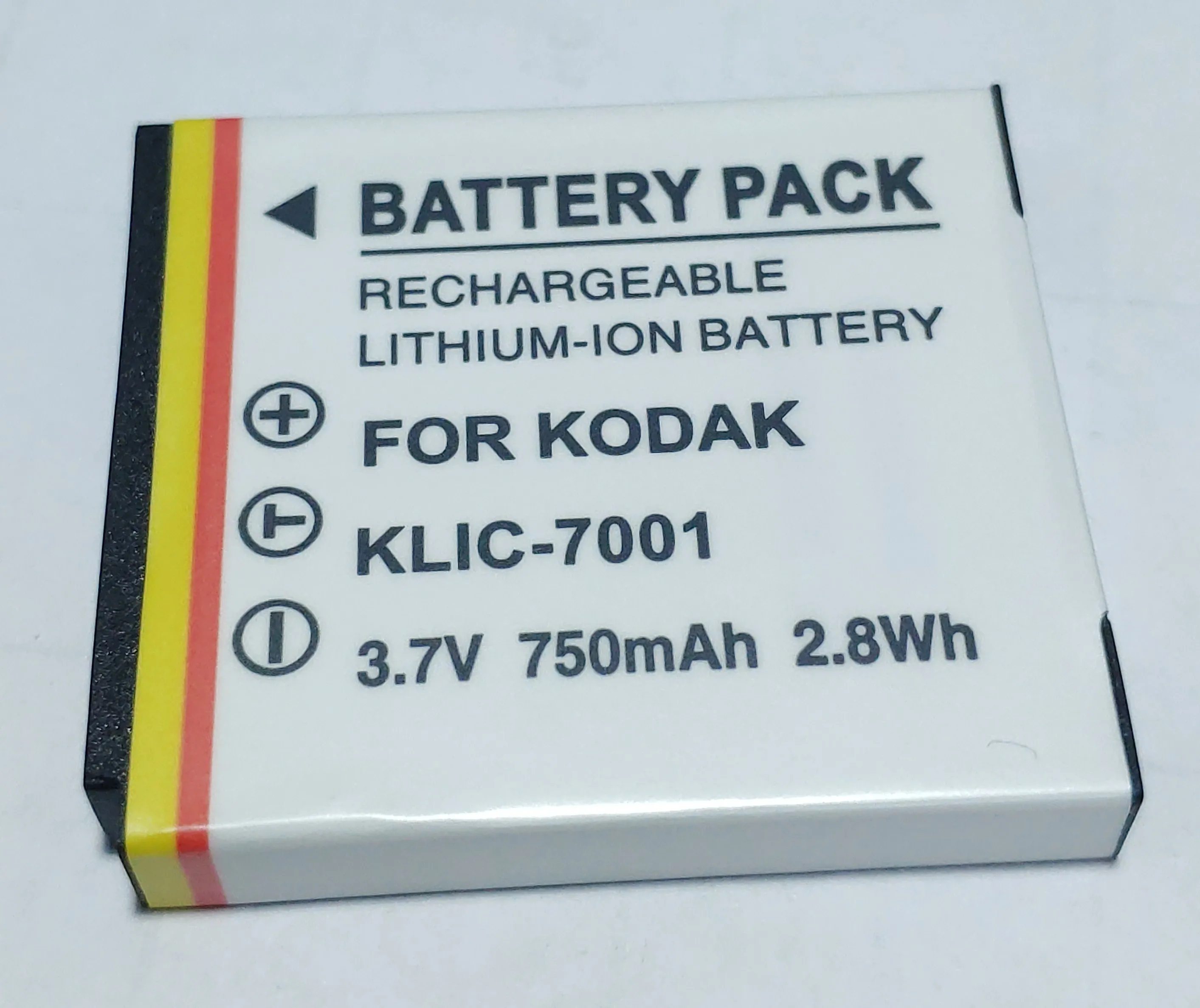 Аккумулятор 750 мА · ч для Kodak KLIC-7001 KLIC 7001 M340 M341 M863 M893 IS M1063 M1073 | Электроника