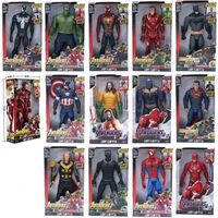 12 30cm marvel super heroes avengers thanos black panther captain america thor iron man spiderman hulkbuster hulk action figure