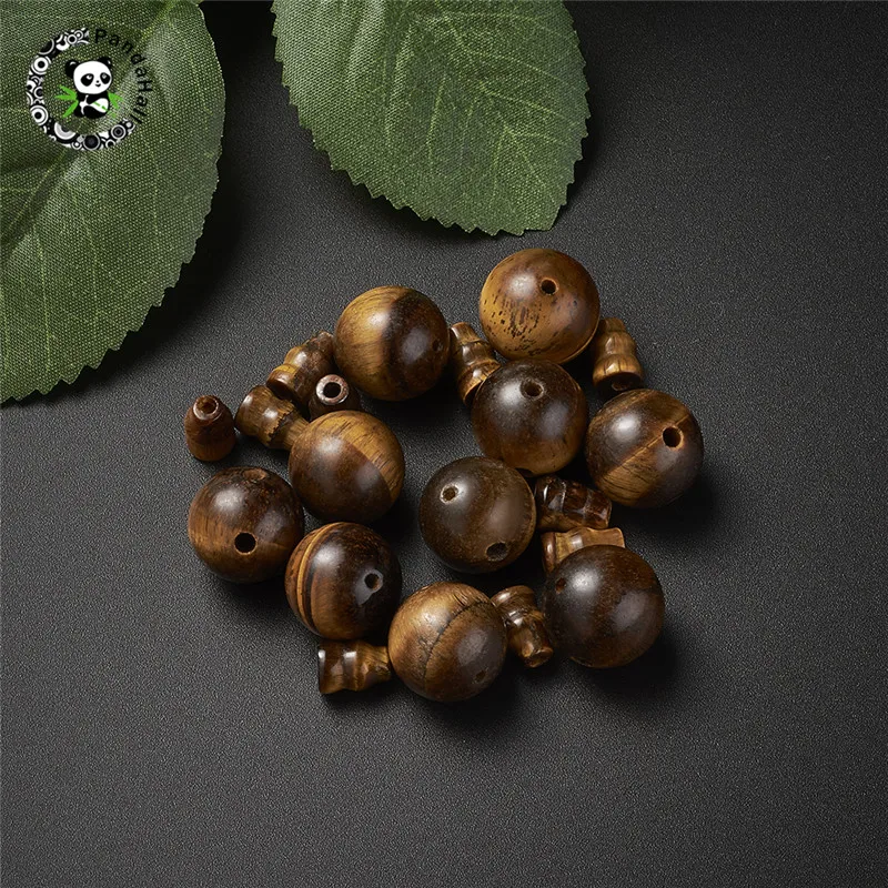 Бусины pandahall с 3 отверстиями для ювелирных изделий натуральные буддийские бусины