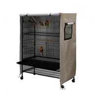 parrots aviary bird cage cover good night oxford cloth waterproof anti uv birdcage cover with mesh window for large bird cage