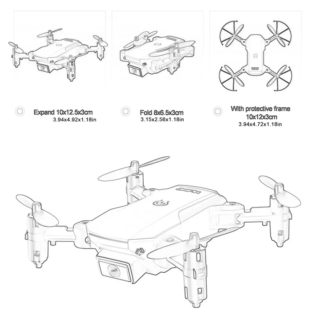 

S66 Remote Control Drone Hd Aerial Photography Professional Four-axis Aircraft Folding Aircraft Model