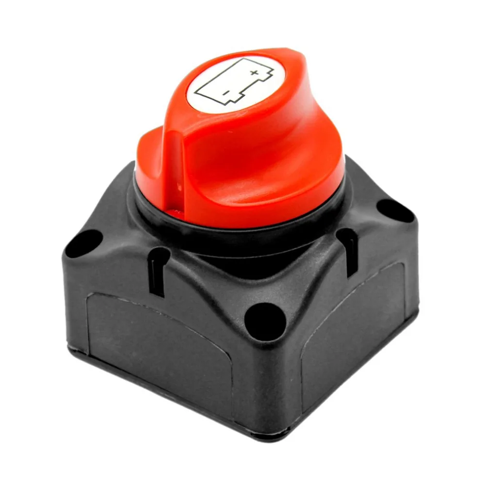 

Newest 600A Rated Current Auto Battery Power Switch Battery Power Protective Knob Breaker Battery Car Disconnect Isolator Switch