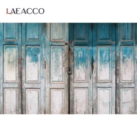 laeacco old vintage wooden door board rural village party wall photography background photo backdrop for photo studio photocall