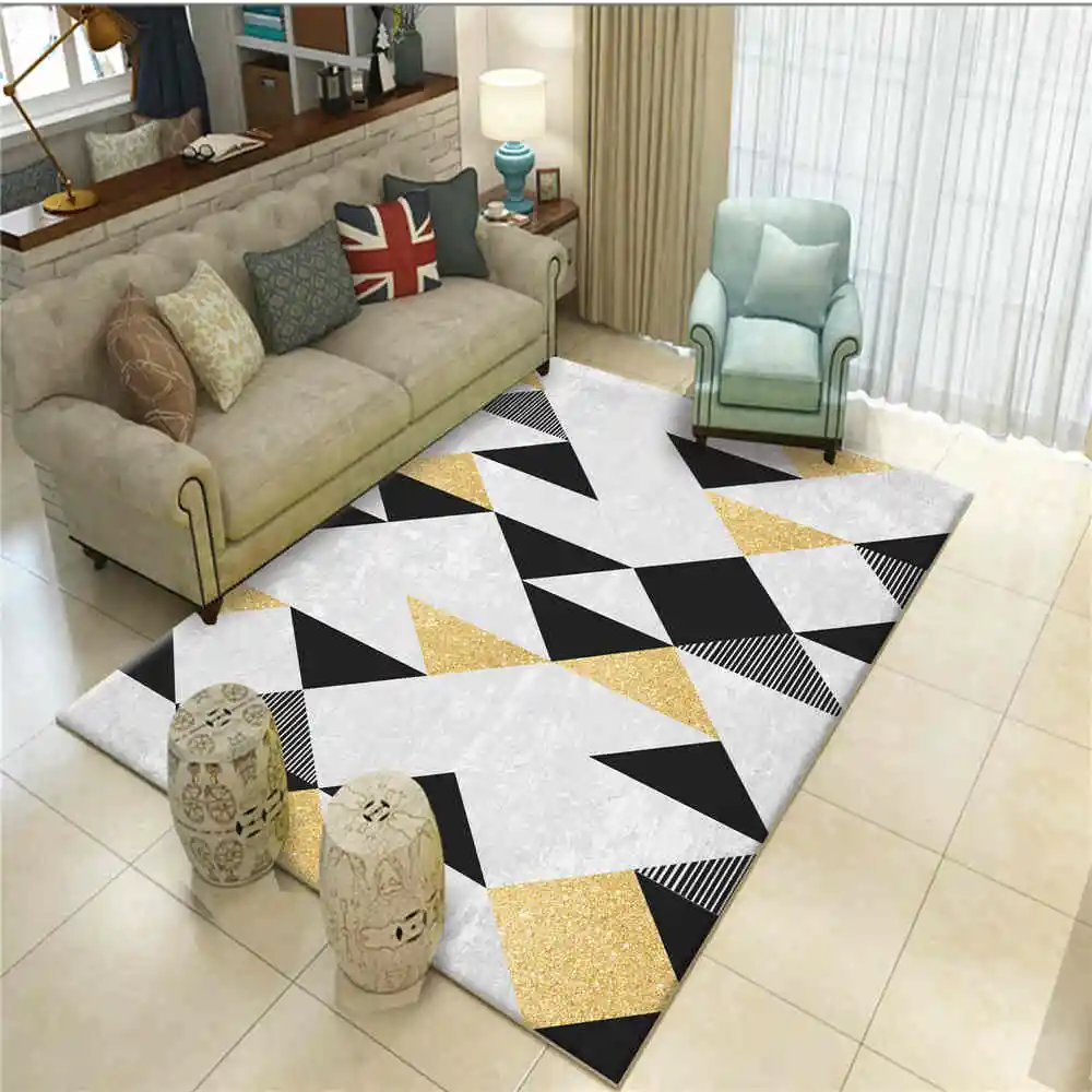 Современный диван ковер и для спальни гостиной домашний декор фланелевый