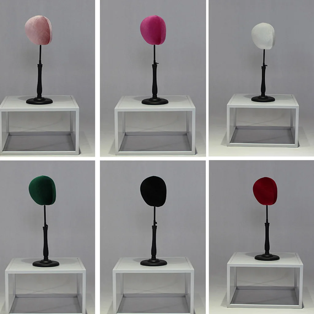 Регулируемая настольная подставка для шляпы модель головы манекена витрины