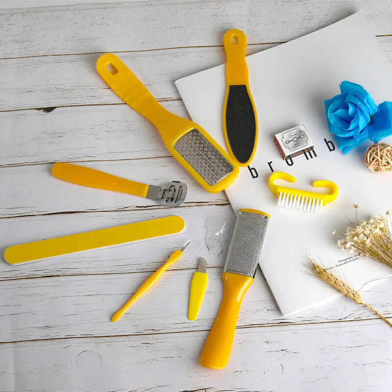 

8/10 шт., пилка для педикюра, из нержавеющей стали