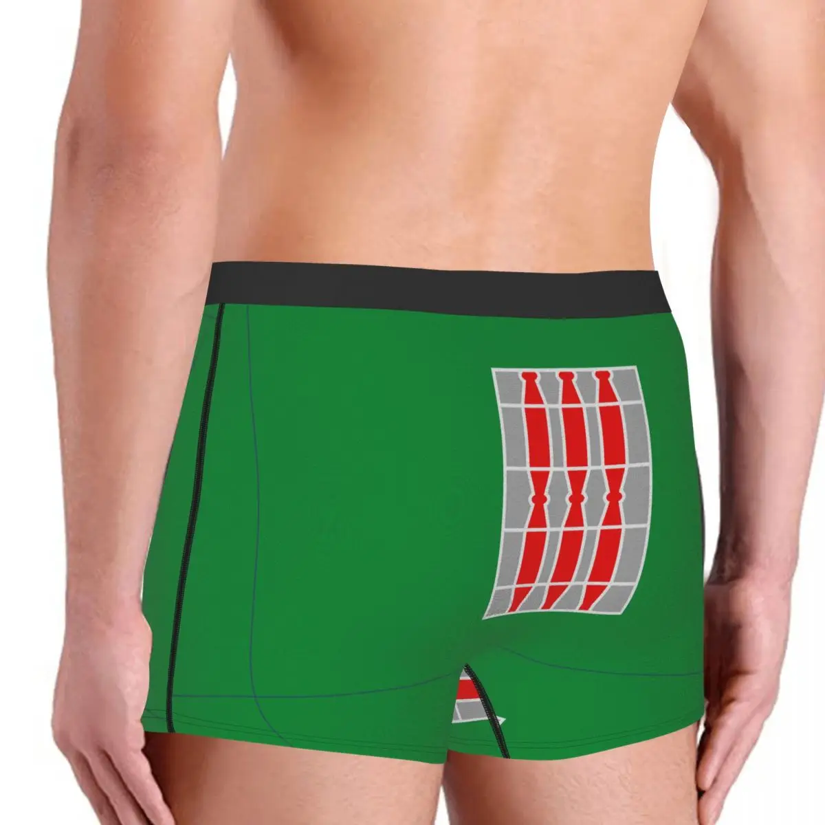 Flag Of Umbria Men's Boxer Briefs regions of Italy Funny Novelty elastic pants for men