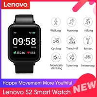 lenovo s2 smart watch 240x240 fitness tracker calorie pedometer sleep heart rate monitor smartwatch men women gift band