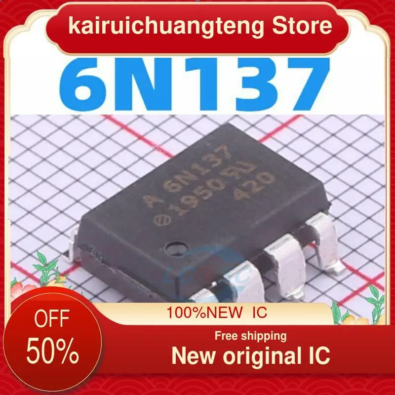 

(1 шт.) 6N137 EL6N137 SOP-8 6N137SD новый оригинальный IC