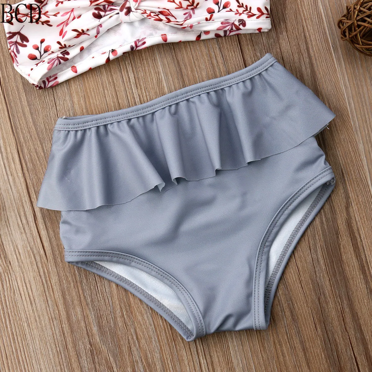 

Fashion Toddler Baby Girls Kids Sleeveless Flower Cute One-Piece Swimsuits Beachwear Swimwear Baby Bikini 2021 Girls Swimwear
