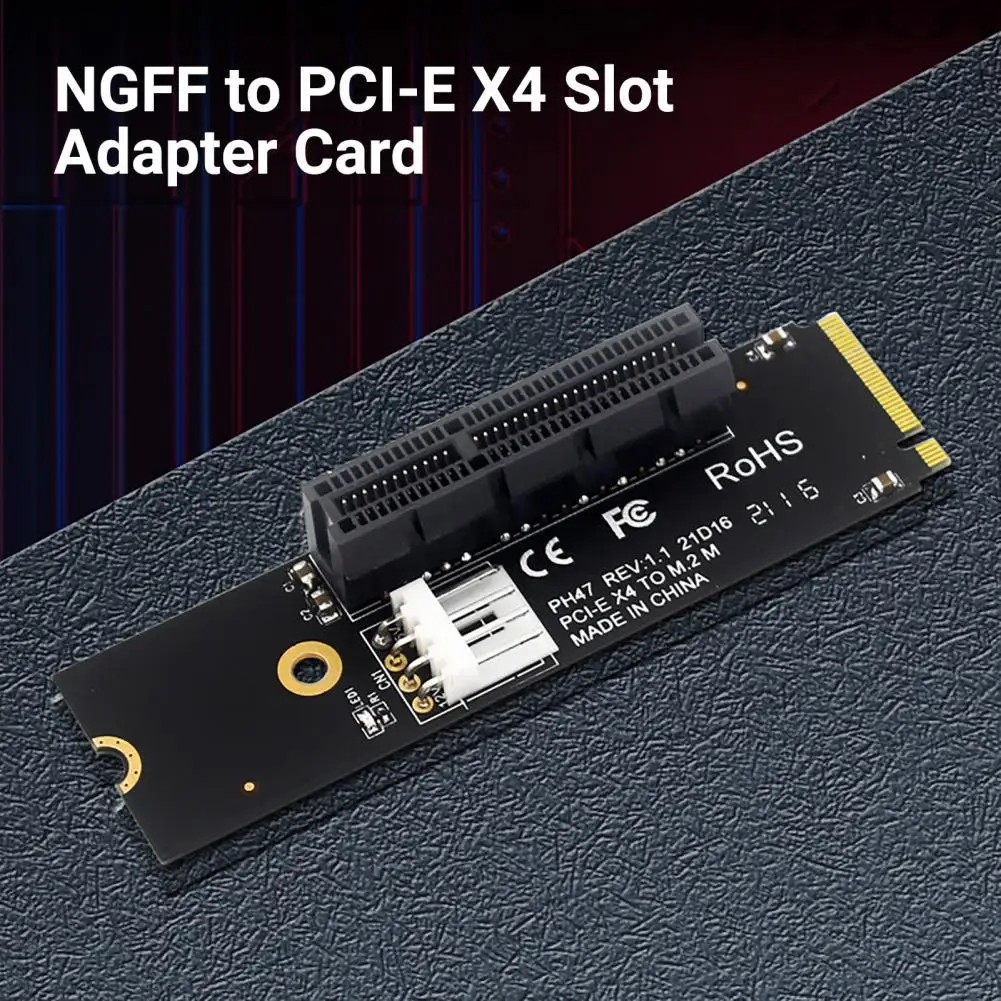 

Карта удлинителя M.2 SSD NGFF к PCI-E X4 слот адаптер карты адаптер практичная Голосовая карта