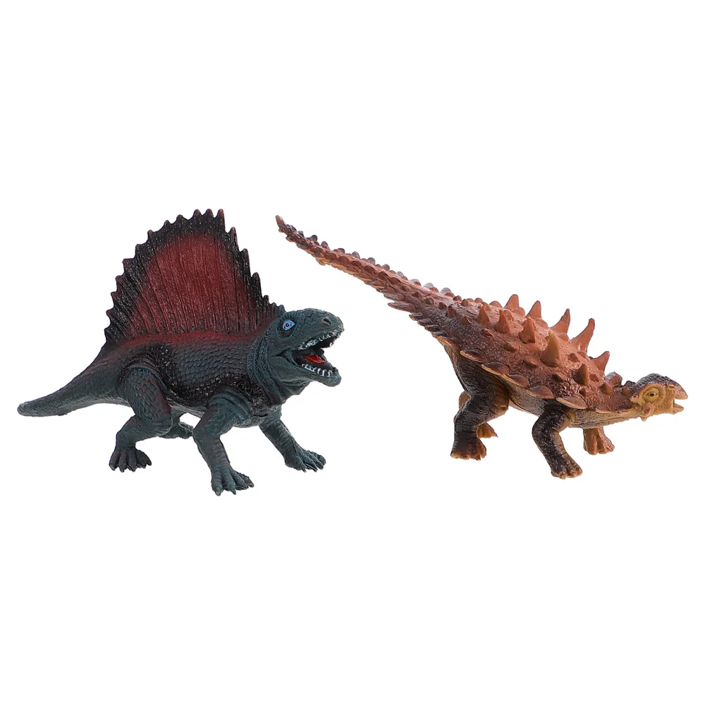 

2Pcs Realistic Toys Model Desktop Decoration for Children