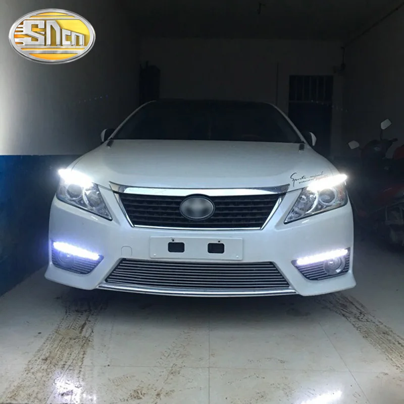 2 шт. автомобильный светильник украшение для бровей желтый указатель поворота DRL