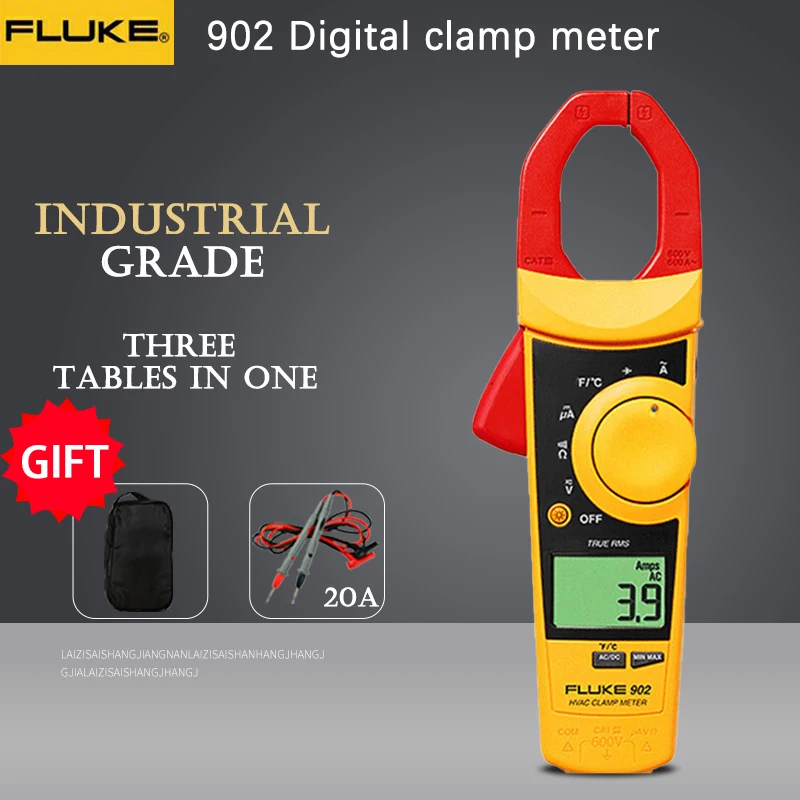 Зажим Fluke 902 True RMS HVAC с сертификатом калибровки и передачей данных | Инструменты