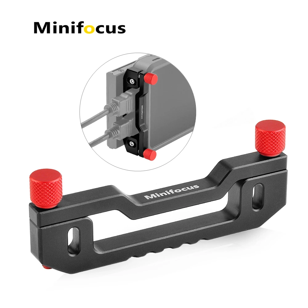 Minifocus Cable Clamp Mounting Plate for Atomos Ninja V Monitor Cable Fixed Clip Adapter HDMI-compatible