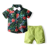 new kids summer beach set boys clothing 2 piece sets shirts shorts childrens clothes fashion casual suits high quality style