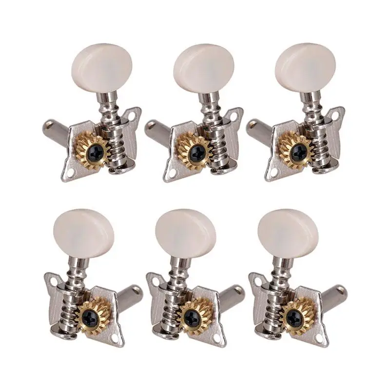

Left Right Classical Guitar String Tuning Pegs Machine Heads Tuners Peg Keys Part 3L3R Professional Guitar Parts Accessories