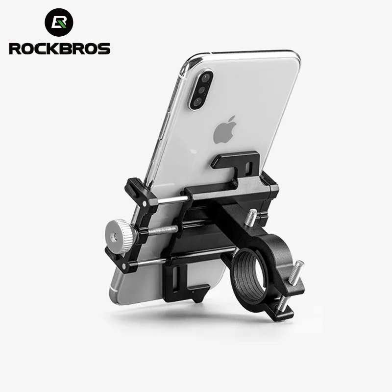 Велосипедный держатель для телефона ROCKBROS алюминиевый сплав ультра светильник
