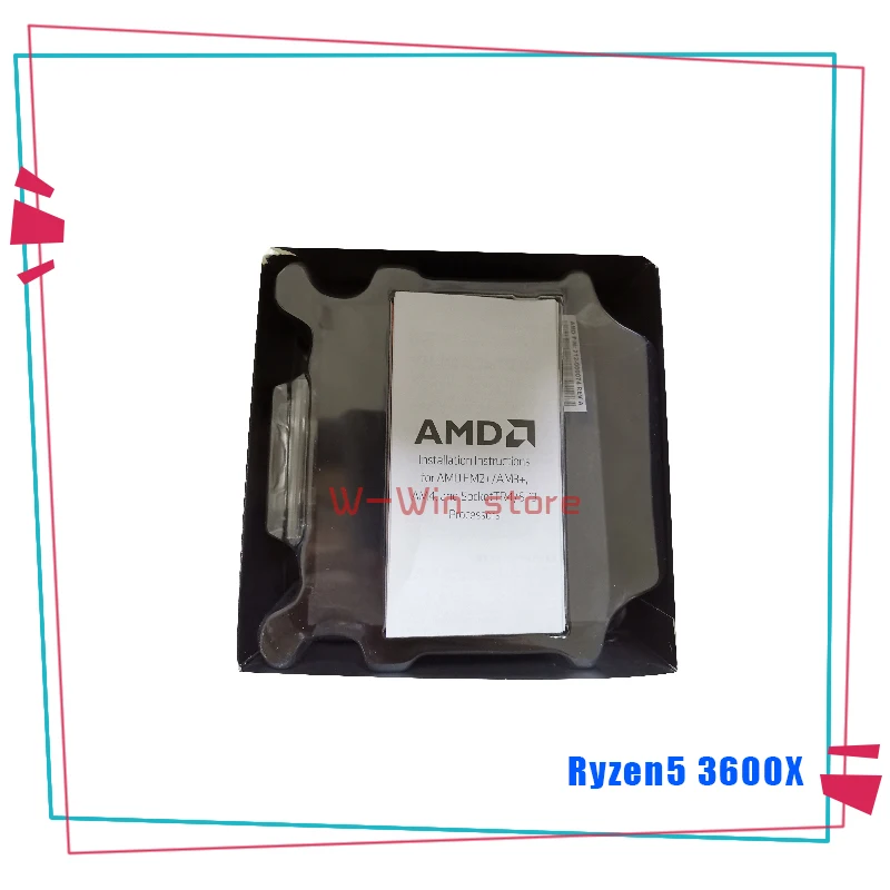 Новый процессор AMD Ryzen 5 3600X R5 3 8 ГГц шестиядерный двенадцатипоточный 7 нм 95 Вт L3 = 32M