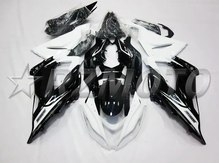

Новый ABS обтекатель комплект подходит для Kawasaki ZX6R 2013 2014 2015 2016 2017 Мотоцикл Обтекатели ZX-6R Ninja 636 599 кузов белый черный