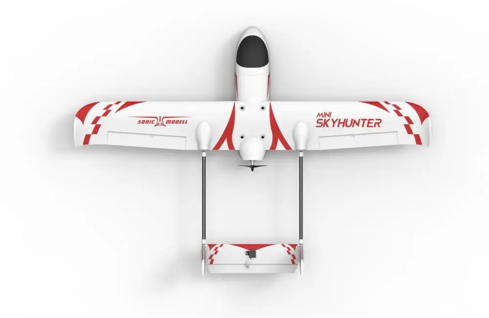 ZOHD Sonicmodell мини Skyhunter самолет комплект V2 версия 1238 мм размах крыльев EPO FPV RC|Детали и