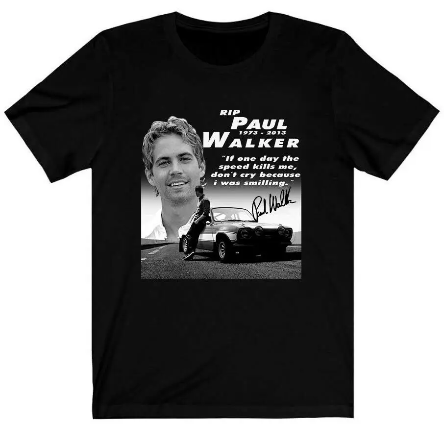 Футболка унисекс с надписью Paul Walker A Legends Never Die|Мужские футболки| |