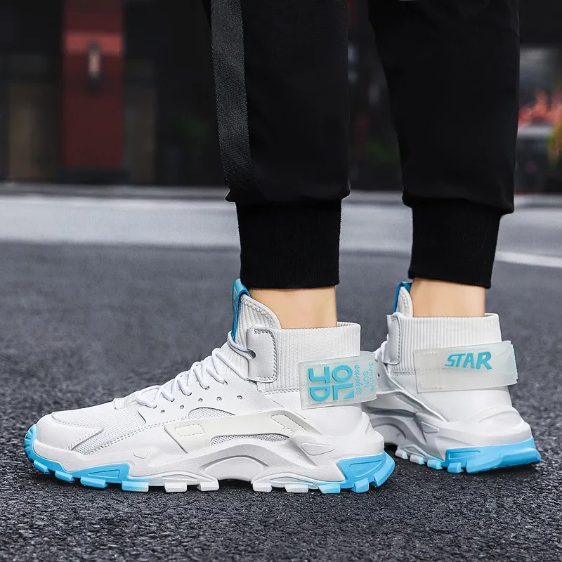 

Socks Shoes Men's Casual Shoes Trendy Shoes Wear-resistant High-top Comfortable Outdoor Leisure Sneakers Men's Fashion Sneakers