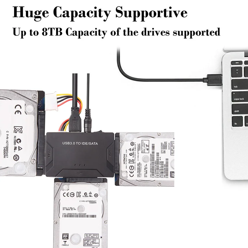USB 3 0 для IDE и SATA конвертер Внешний жесткий диск адаптер Комплект 2 5 &quot/3 5&quot кабель|