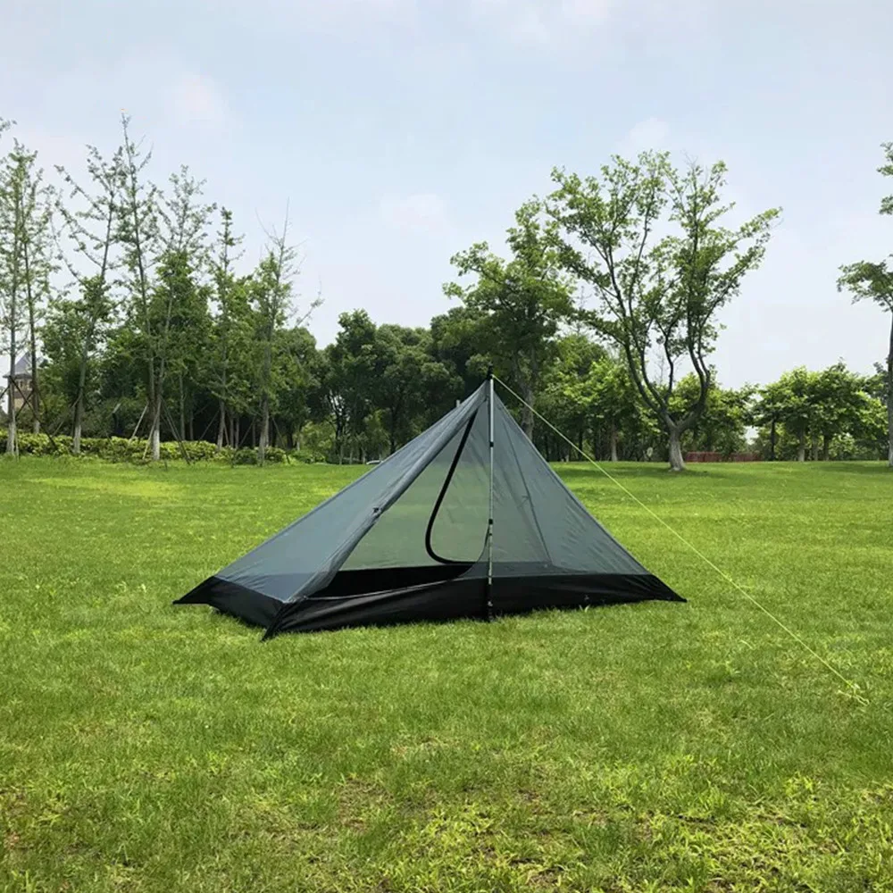 

Camping Tent 2 Person Ultralight Tents Professional 210D Silnylon Rodless Tent for 4 Season