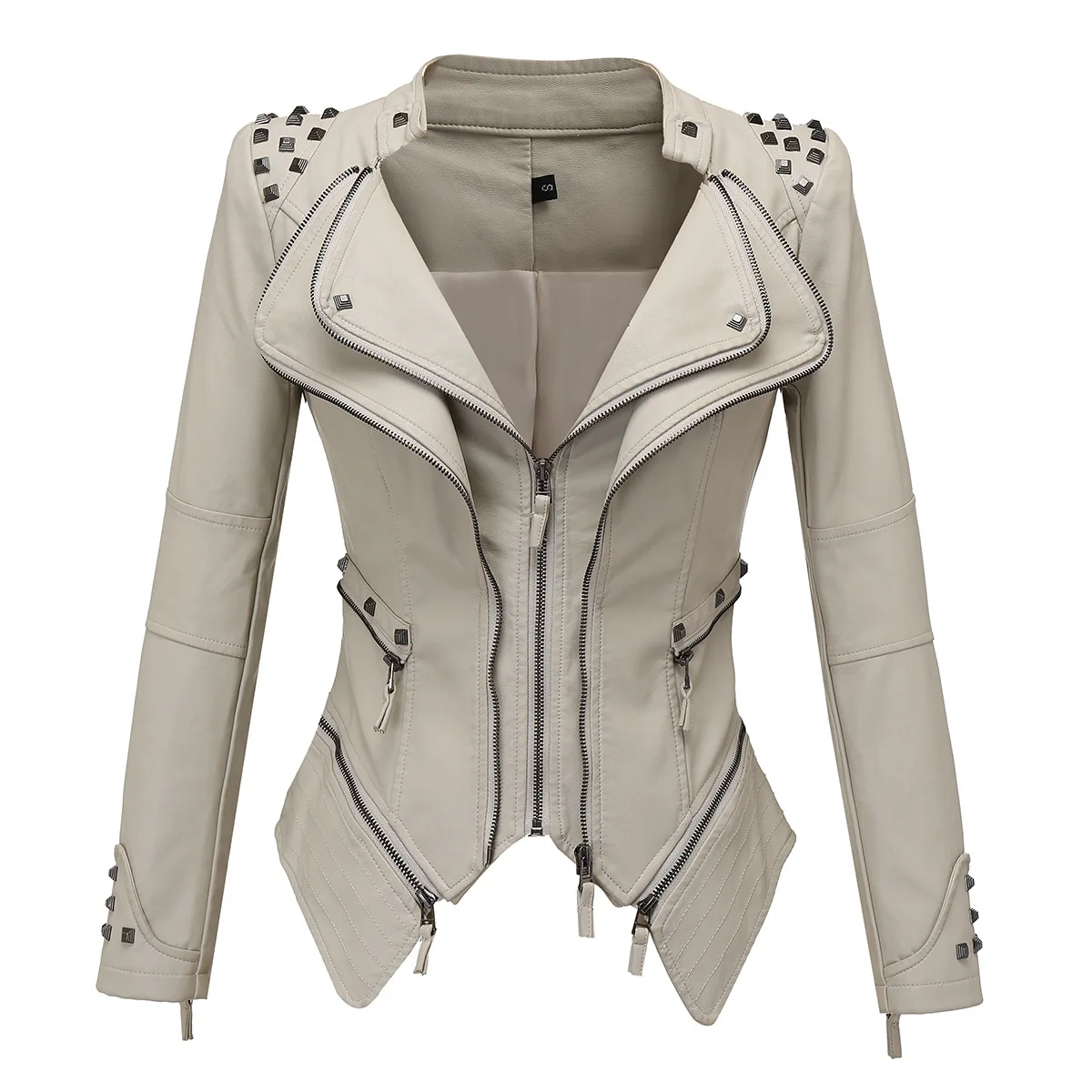 

2020 GMB biker jacket y2k jacket womens leather jacket leather coat coats