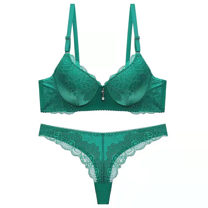 

Европейский и американский сексуальный бюстгальтер, кружевной Женский комплект нижнего белья с чашкой BC