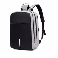 fashionable password lock large capacity school bag usb hole business casual comfortable anti theft computer backpack