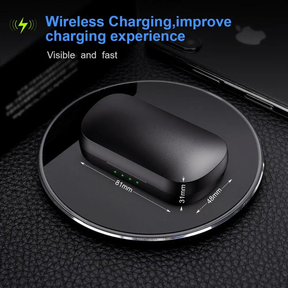 Наушники-вкладыши ASKMEER IP010 PLUS TWS Bluetooth 5 0 стерео бинауральное шумоподавление |
