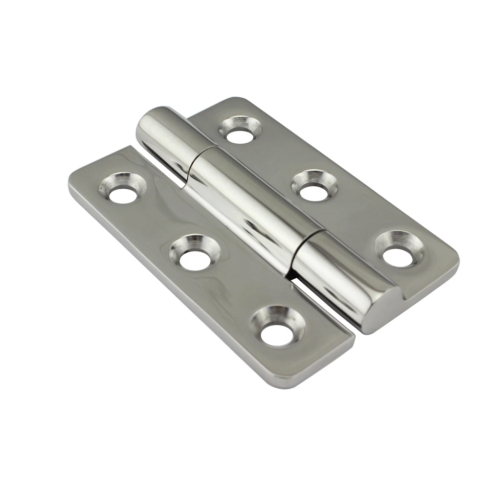 

Stainless Steel 304 Butt Hinges With 6 Holes 100mm 120mm Mirror Polish Heavy Duty Marine Boat Accessories Hinge