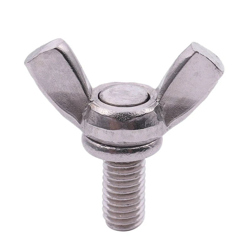 1Pcs Holding Capacity Quick Release U Bar Vertical Type Toggle Clamp Clip GH-201C &amp5Pcs M5 Thread 304 Stainless Steel Thumb Win |