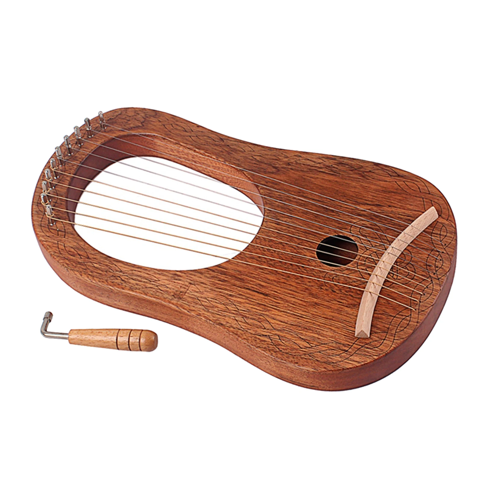 Портативный изысканный Lyre Harp и гаечный ключ новогодние подарки для детей