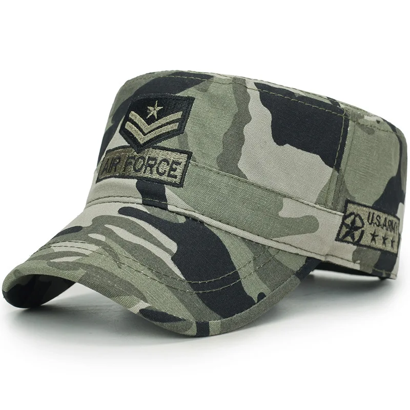 New Men Hat Caps Airforce Military Five-pointed Star Camouflag Cap Usa U.s Air Force Baseball | Аксессуары для одежды