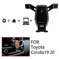 car mount phone holder air vent clip mobile phone holder for toyota corolla altis accessories 2019 2020 car accessories