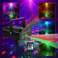 dj disco light stage laser light projector strobe party lights stage lighting with remote control for party club ktv christmas