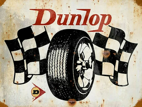 

Classic Dunlop Retro Metal Tin Sign Garage Bar Pub Home Wall Plaques